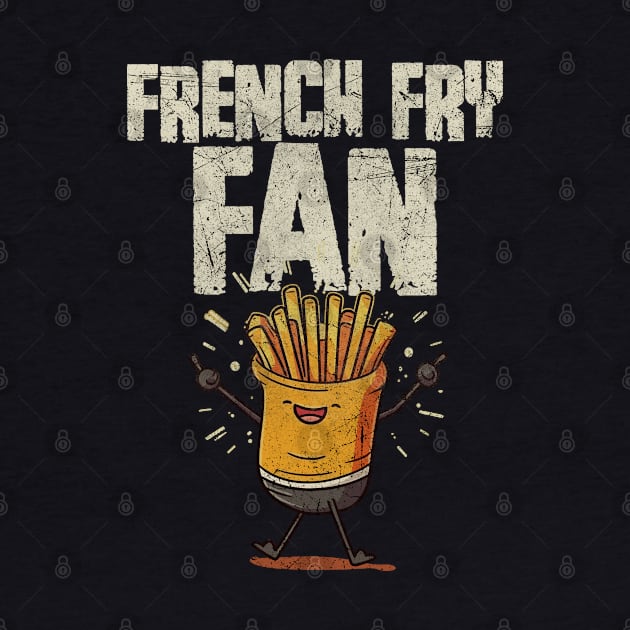 French Fry Fan by MintaApparel